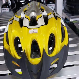 bike with helmet