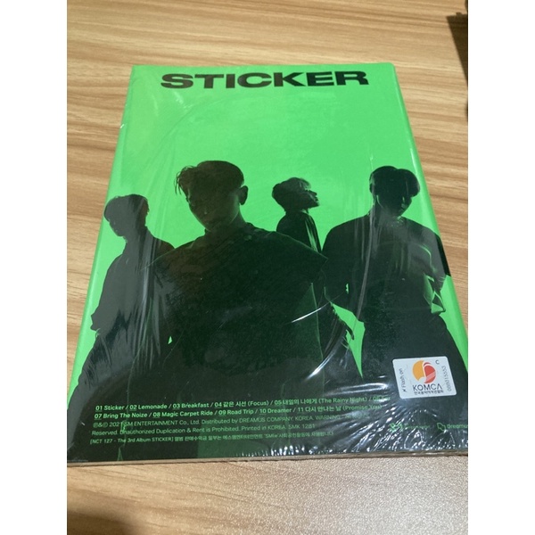 NCT 127 STICKER STICKY VERSION SEALED ALBUM | Shopee Philippines
