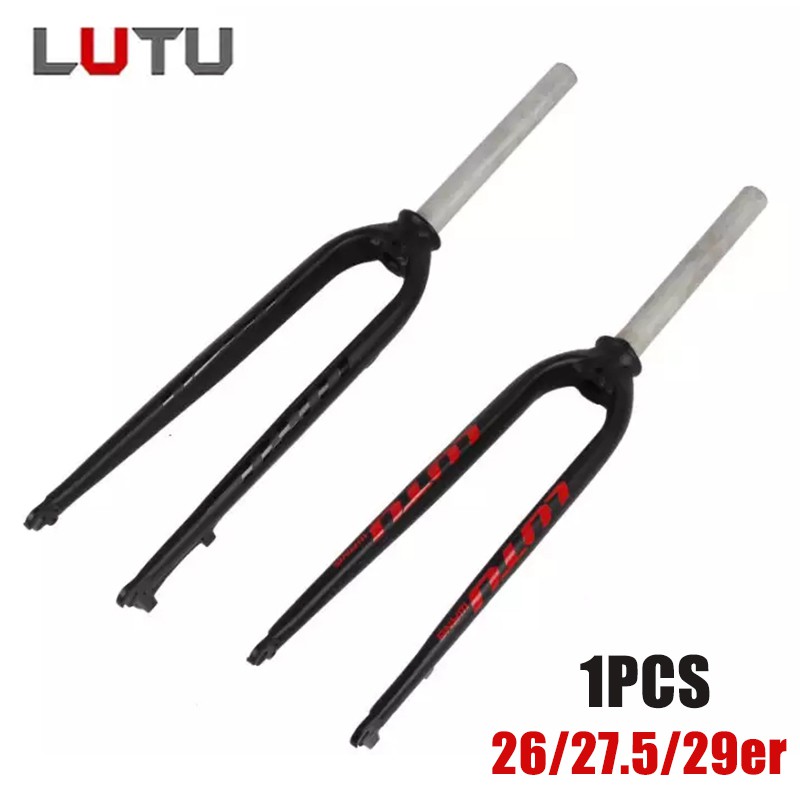 LUTU bicycle Fork Aluminum Alloy MTB Bike hard Fork 26 /27.5 /29 