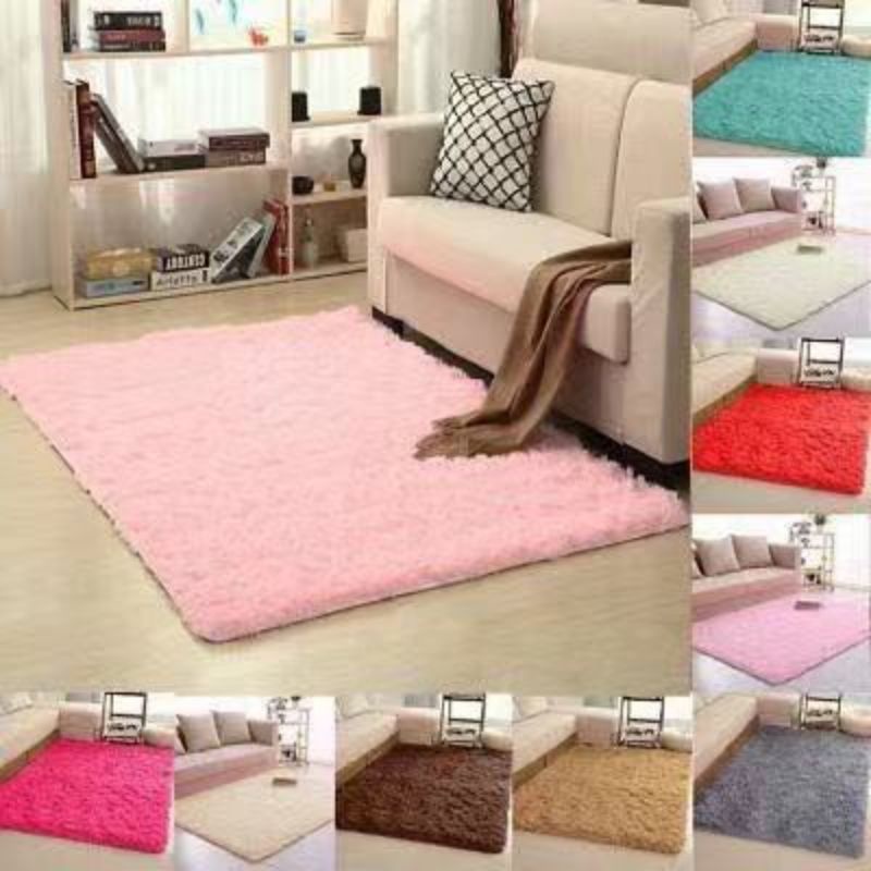Fiona Carpet Super Plush Carpet Soft Art Rug Floor Bedroom Mat Fluffy
