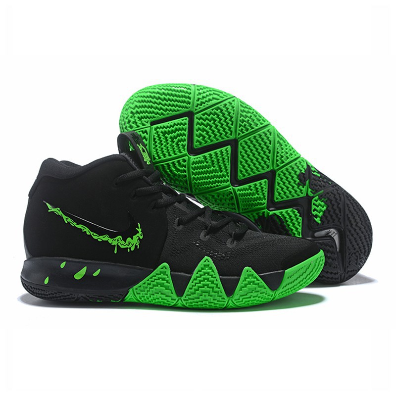 porcelana mezcla pasado Original Nike kyrie 4 “Halloween” Black/Rage Green basketball shoes |  Shopee Philippines