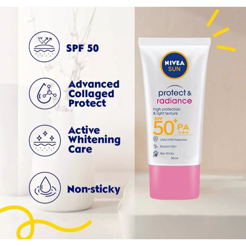 BUY1TAKE1 NIVEA SUN PROTECT & RADIANCE WHITENING SUN PROTECTION FACE