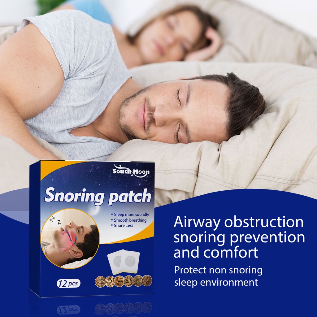 South Moon Snoring Nasal Strips Ventilation Anti-snoring Relieve Stress ...