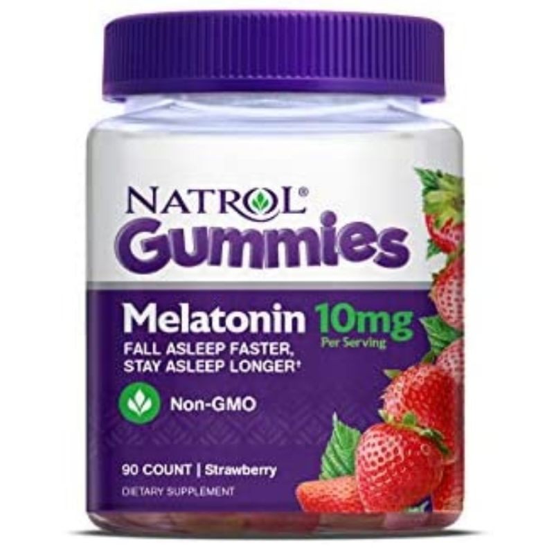Natrol Melatonin Gummies 90ct 10mg | Shopee Philippines