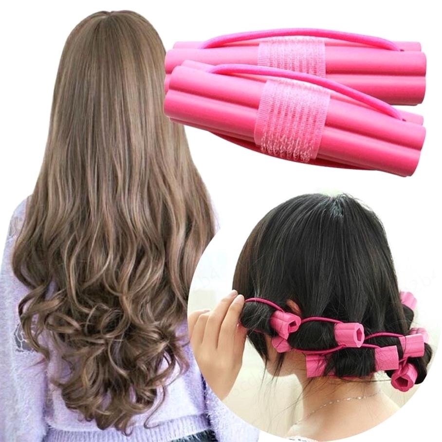 Rollers Hair Curler Diy Flower Soft Hair Wavy Curler Shopee