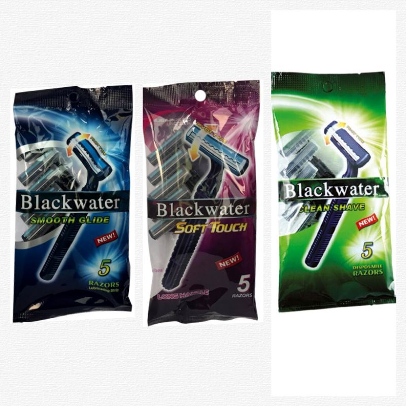 BLACKWATER RAZOR SMOOTH GLIDE/SOFT TOUCH/CLEAN SHAVE (5pcs per pack