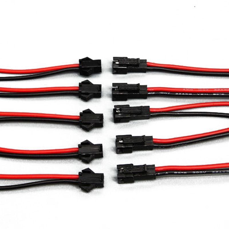 10pcs 2.54mm SM 2-Pin 2P Plug Male / Female Connected | Shopee Philippines