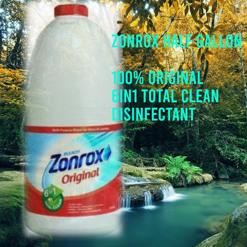 Zonrox Bleach Half Gallon Shopee Philippines