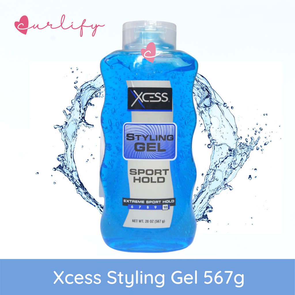 CGM Xcess Sport Hold Styling Gel 567 ml Shopee Philippines