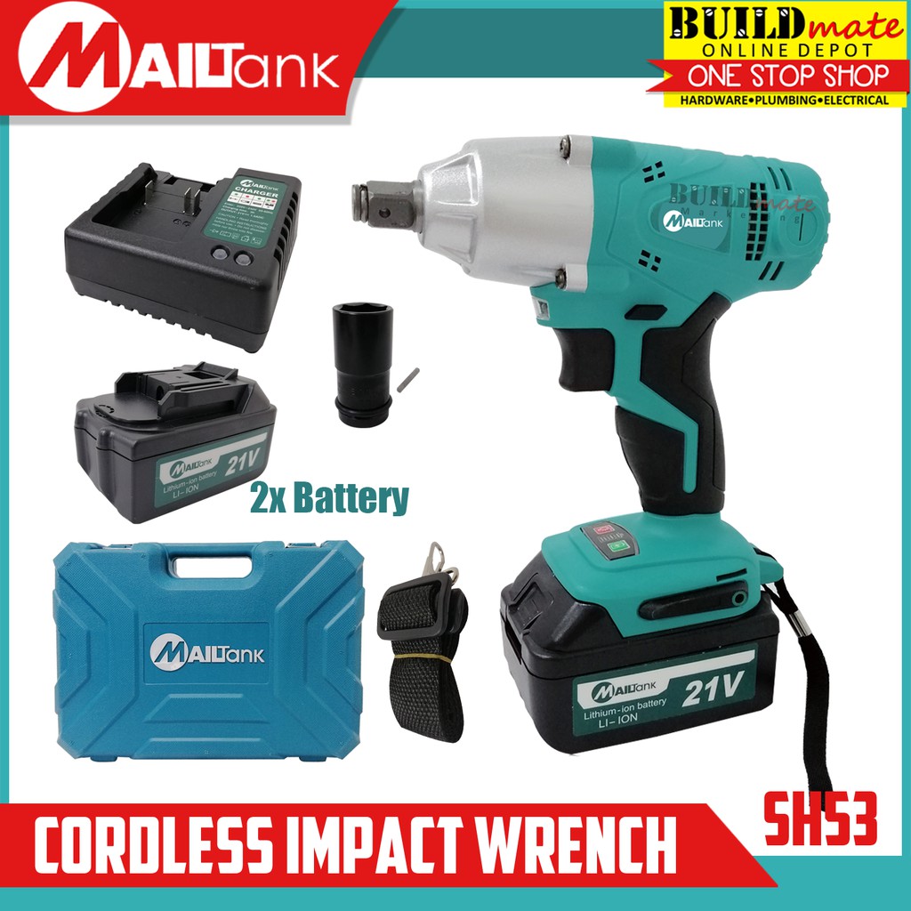 MAILTANK Cordless Impact Wrench 1/2" SH53 Shopee Philippines