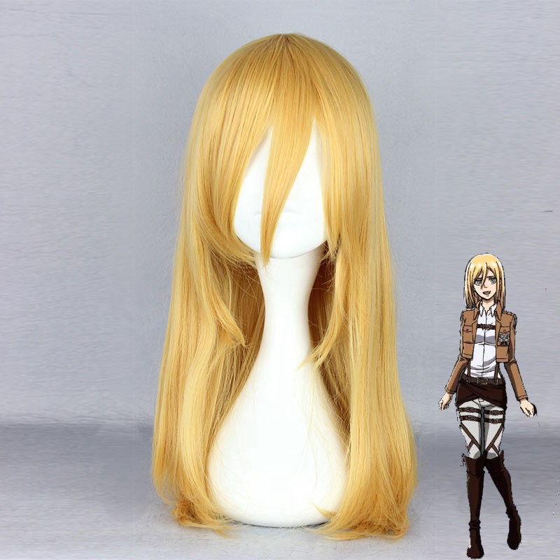 blonde cosplay wig