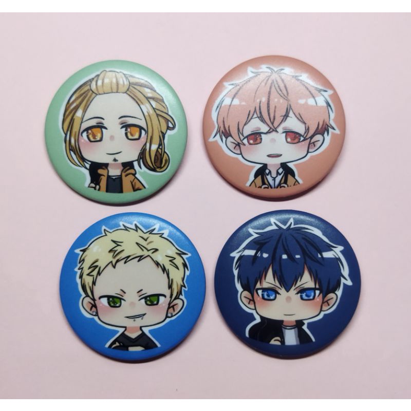 Given Anime Chibi Pins Sets Mafuyu Uenoyama Kaji Haruki Shopee