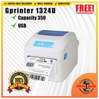 Как подключить термопринтер gprinter gp 1324d