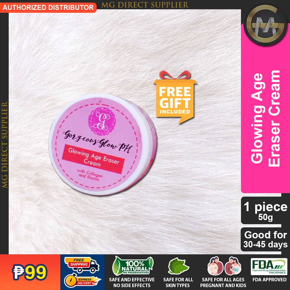 Glowing Age Eraser Cream w/ FREEBIES! 100 Original & Glow