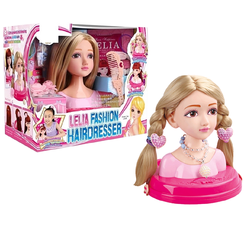 barbie hair styling set