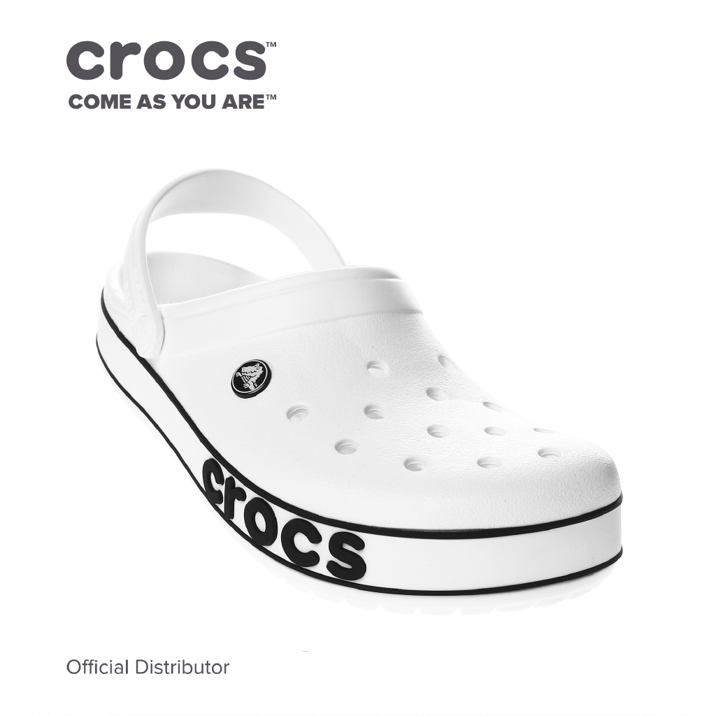 different colored crocs