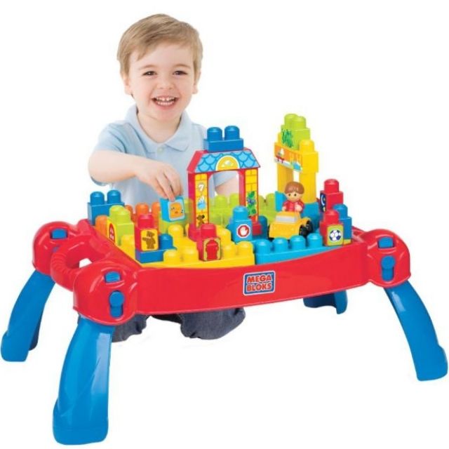 mega block scooping wagon