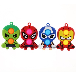 BEST⊕✺Mini Pops Simple Dimple Keychain 