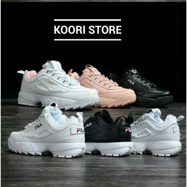 fila disruptor canvas