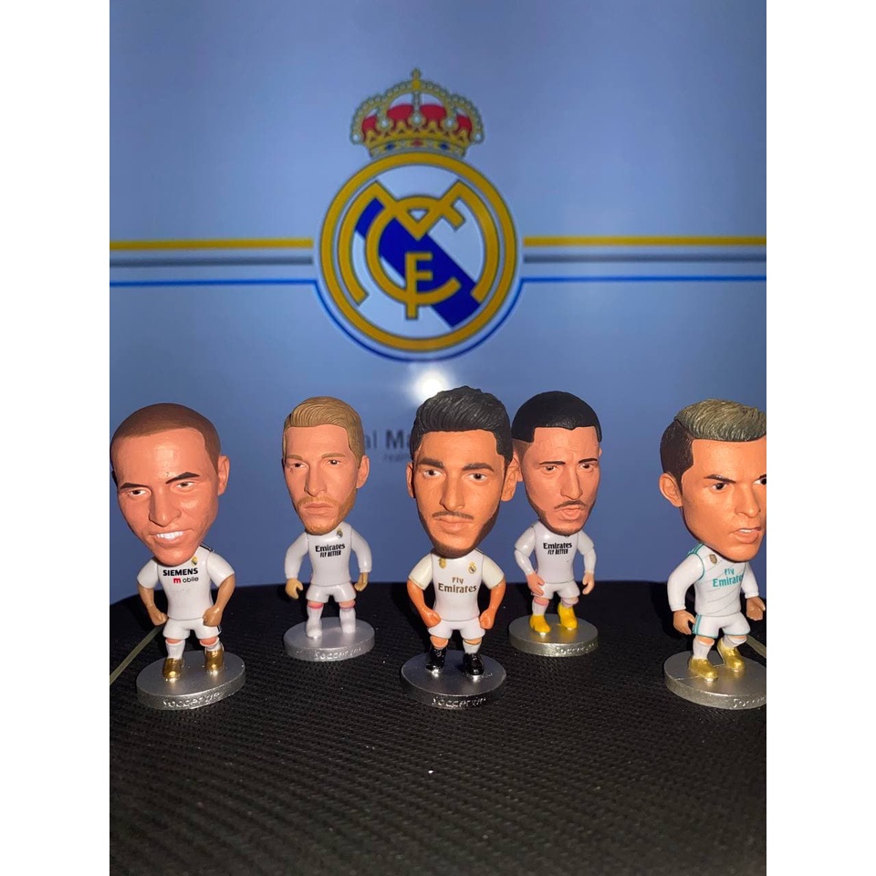 Real Madrid Football Players Mini Figurine Shopee Philippines