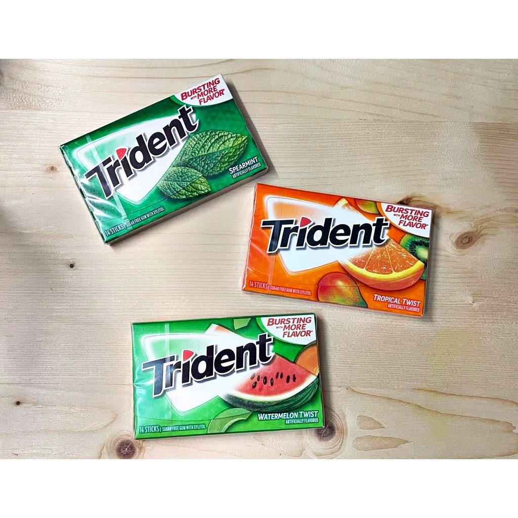 Trident Sugar Free Gum with Xylitol