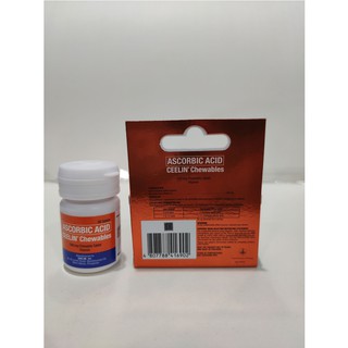 Ceelin Chewables Ascorbic Acid 60 Tablets (30's x 2) | Shopee Philippines