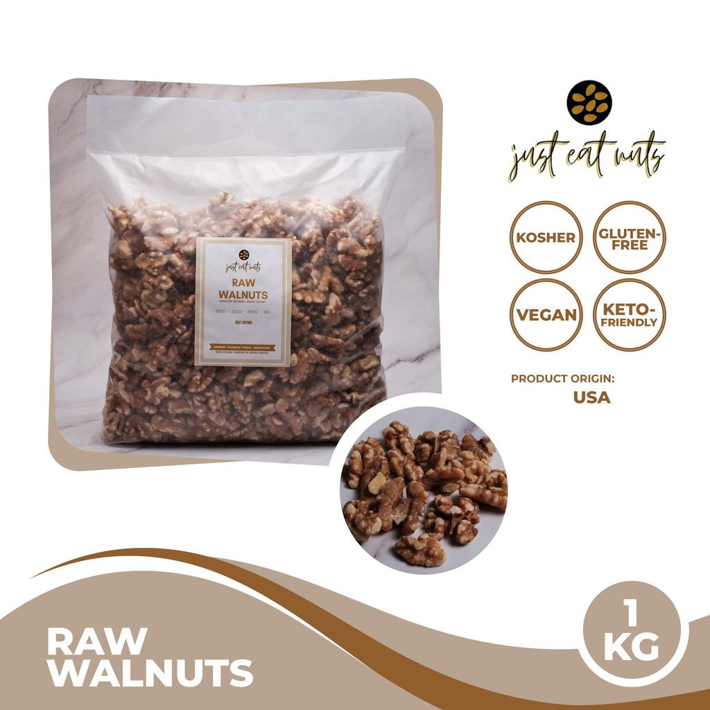 Raw Walnuts 100 Grams 250 Grams Shopee Philippines