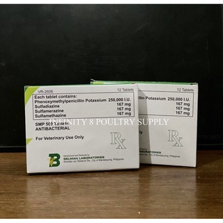 ♦SMP 500 Antibacterial (12 tablets x 1 Box) sold per box☃