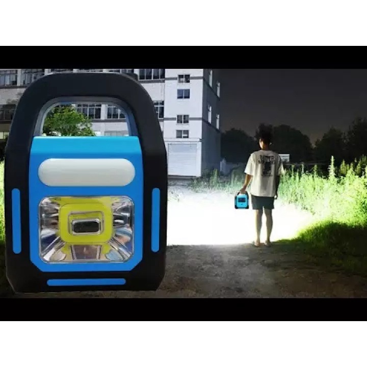 Lanterne Solaire Tampa IP44 - 3 Modes Lumière, USB-C, 400 Lumens - Décoration Jardin Étanche