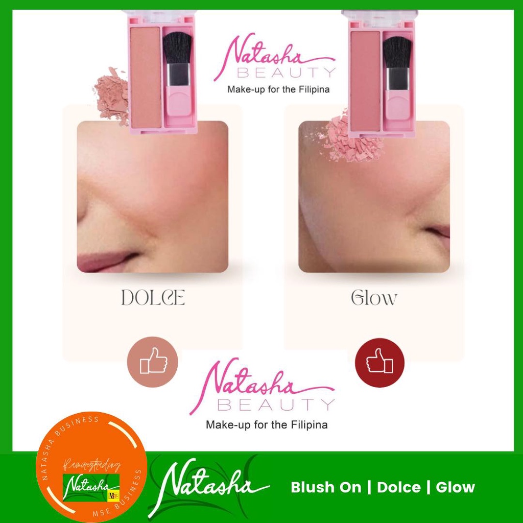 NATASHA BLUSH ON DOLCE GLOW NOW BUY 1 TAKE 1 AWESOME DEAL