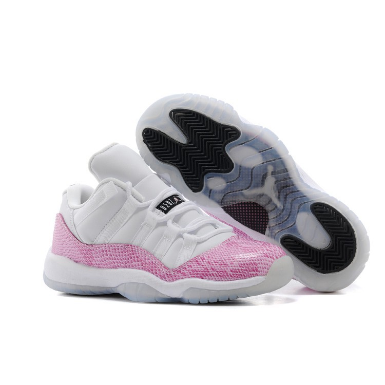 jordan 11 black and pink