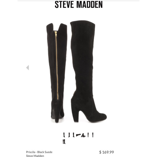 steve madden knee high boots