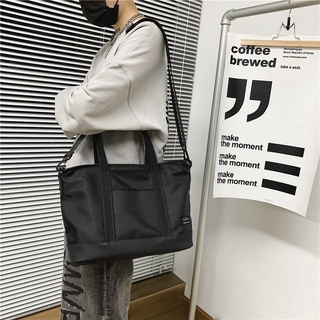 On Sale Ulzzang Korean Fashion Big Capacity Nylon Men Tote Bag Sling Bag Shoulder Bag Crossbody Bag Messenger Bag for Men Birthday Gift