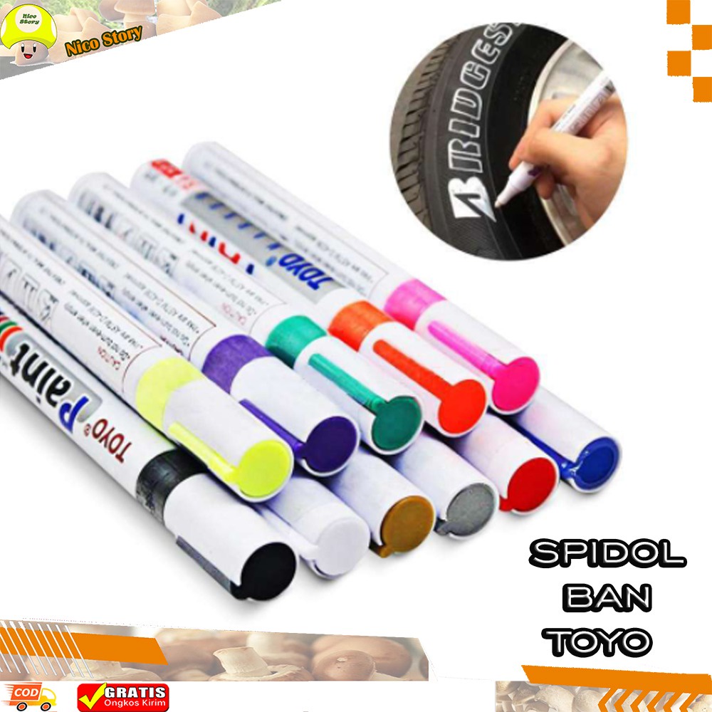 Toyo paint marker как пользоваться