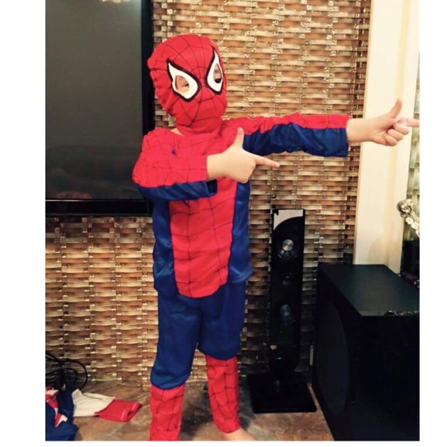 JT5 Spider Man costume for kids | Shopee Philippines