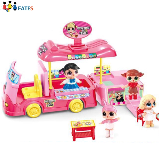 lol surprise doll picnic car playset