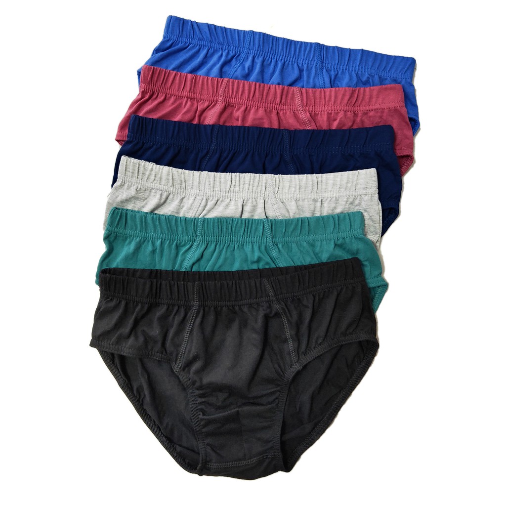 Catwalk G1 6Pcs Men's High Quality Cotton Brief New Underwear | Shopee ...