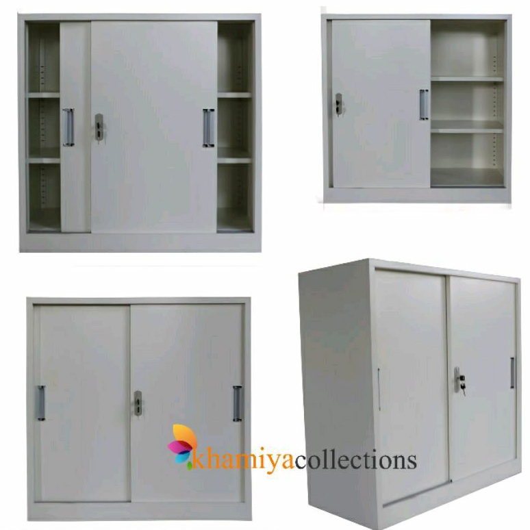 Sliding Cupboard 2 -3 Layer Sliding cabinet - All Metal Body Cabinet ...