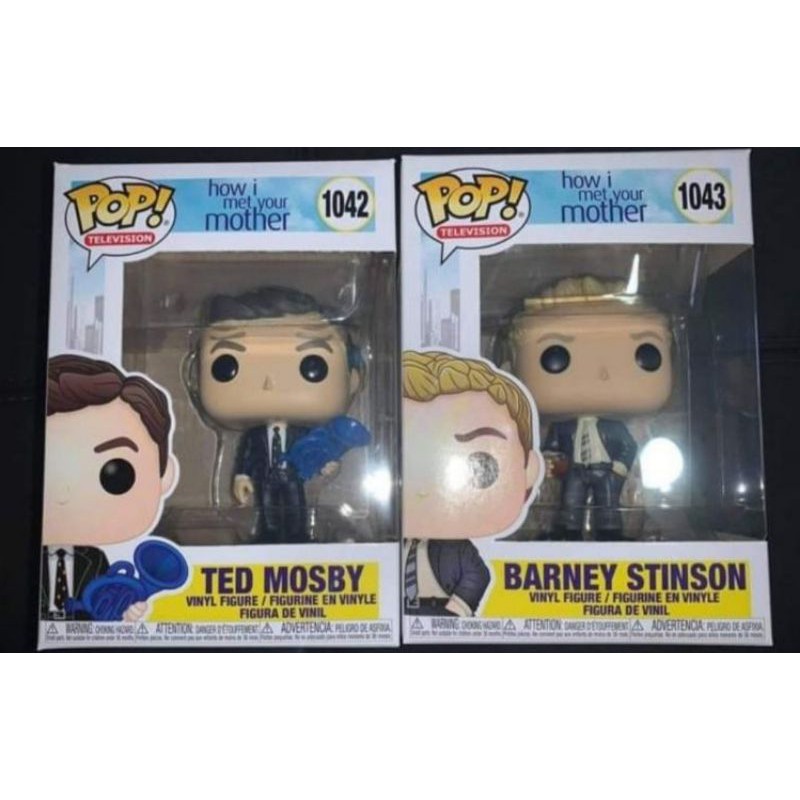 Official How I met Your Mother Ted Mosby & Barney Stinson Funko Pop Vinyl Figure 