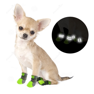 Pet Dog Shoes 4pcs Breathable Mesh Puppy Outdoor Soft Bottom For Cat Chihuahua Rain Boots Waterproof Boots Perros Mascotas Botas sapato para cachorro