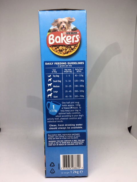 bakers dog food 15kg