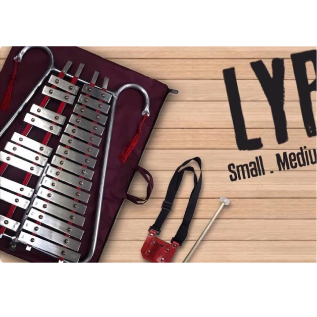Xylophone Lyre + bag+ stick with harnest strap inlcluded Shopee