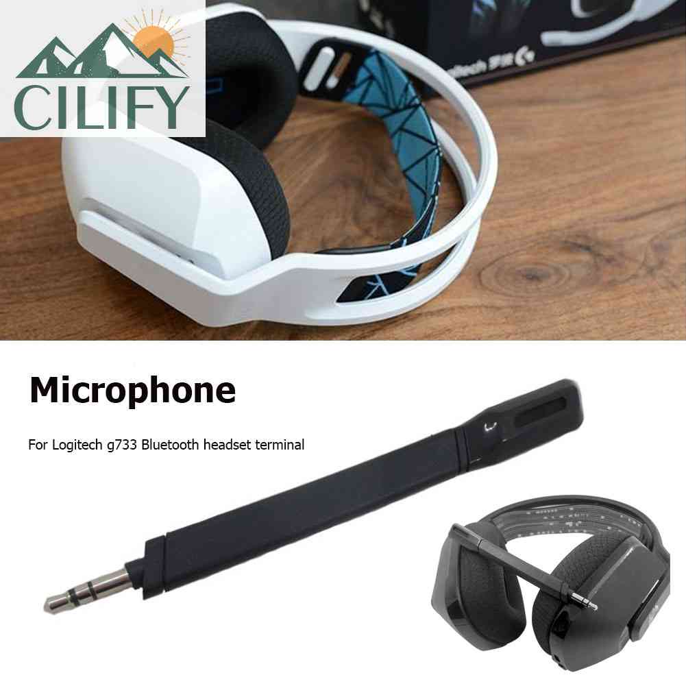 Detachable Noise-Cancelling Microphone Replacement For Logitech G733 LIGHTSPEED Wireless Gaming Headset
