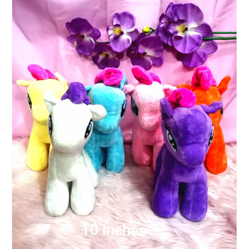 my little pony plush set