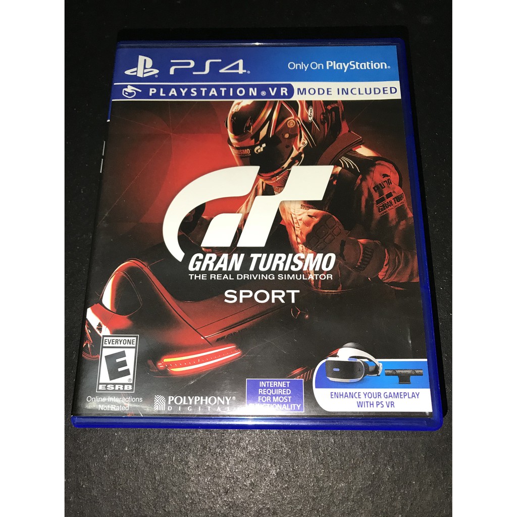 Playstation PS4 Games - Gran Turismo Sport (The Real Driving Simulator ...