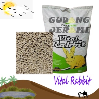 CITRA Rabbit Food VITAL RABBIT - Image FEED Packaging 1 kg RABBIT Pellets