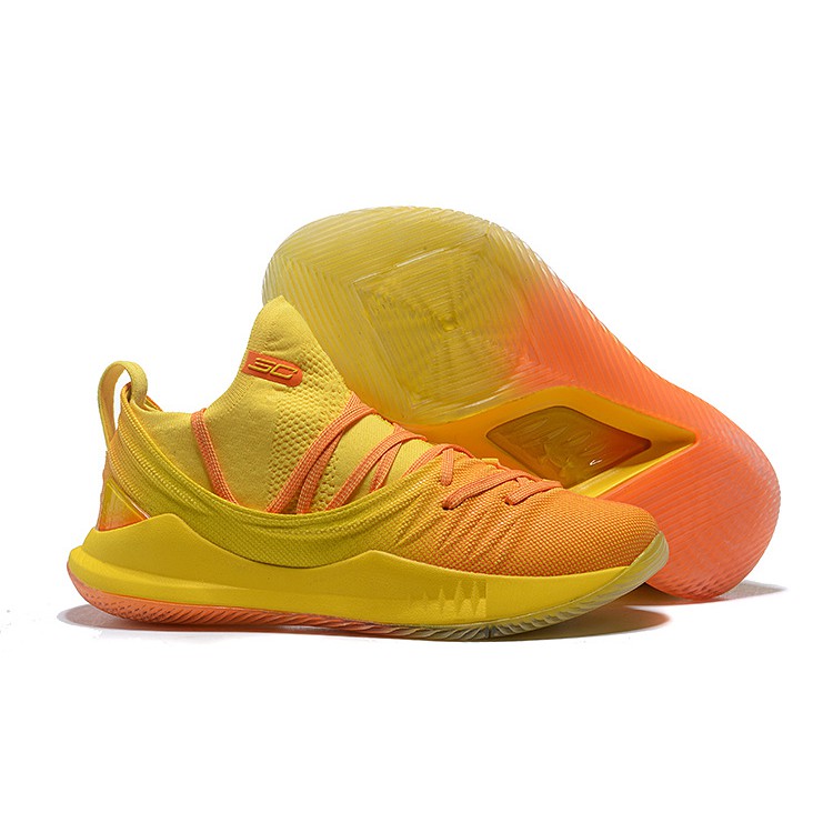curry shoes yellow