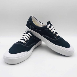 mens black canvas trainers