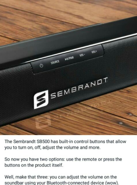 sb500 soundbar