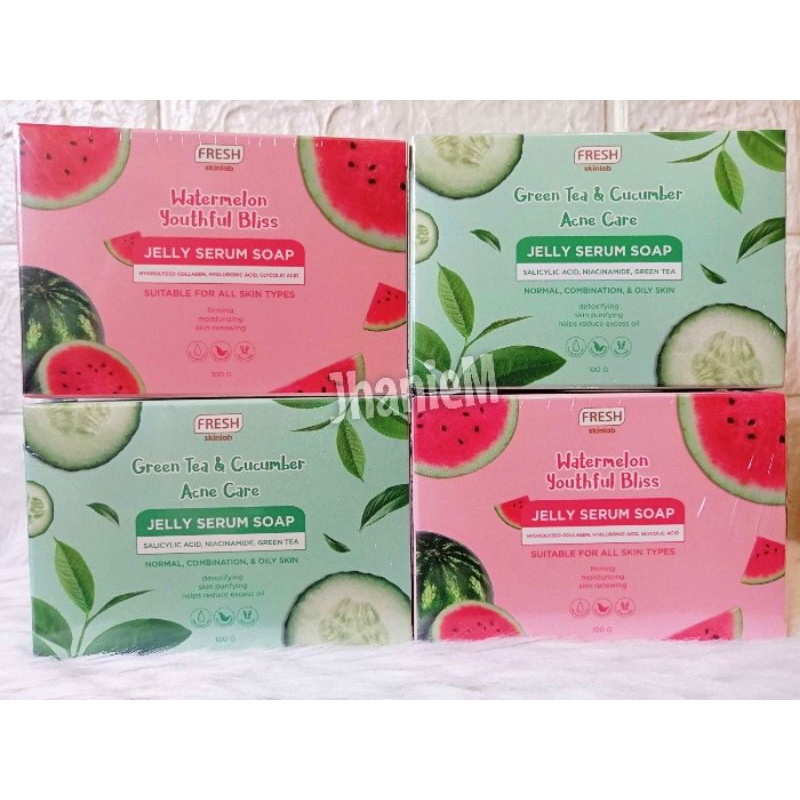 FRESH Watermelon Youthful Bliss/Green Tea & Cucumber Acne Care Jelly